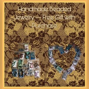 Handmade Beaded Jewelry — Free Gift with Purchase